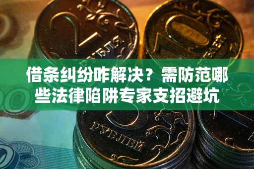 武汉借条纠纷咋解决？需防范哪些法律陷阱专家支招避坑