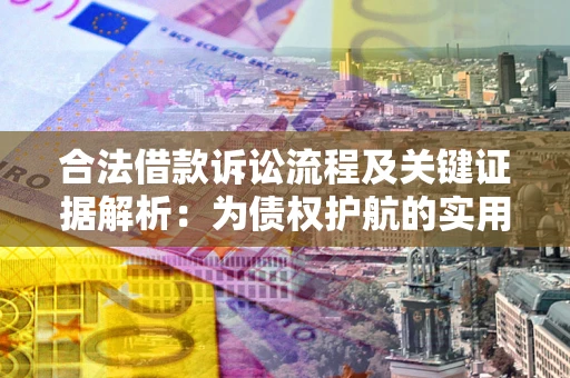 武汉合法借款诉讼流程及关键证据解析：为债权护航的实用指南
