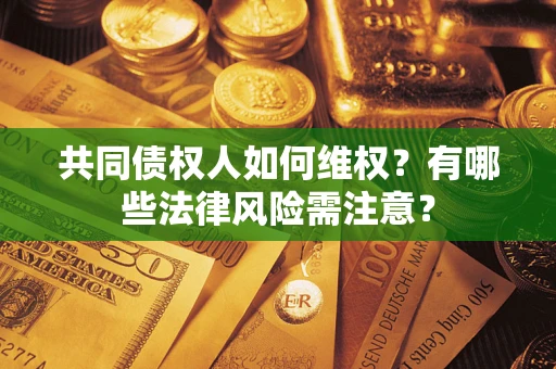 武汉共同债权人如何维权？有哪些法律风险需注意？