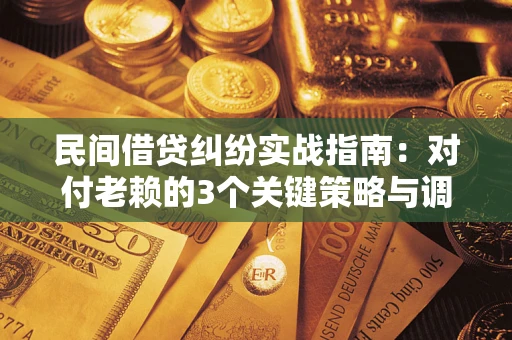 武汉民间借贷纠纷实战指南：对付老赖的3个关键策略与调解盲区解析