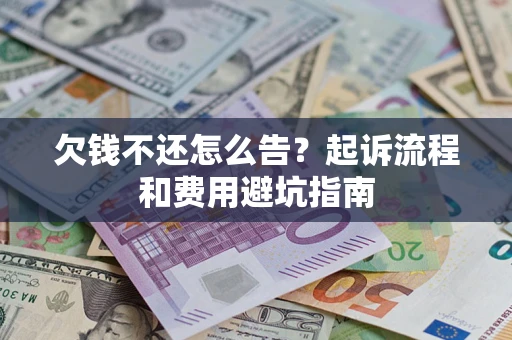 武汉欠钱不还怎么告?起诉流程和费用避坑指南 武汉欠钱不还怎么告?起诉流程和费用避坑指南